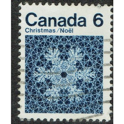 Canada 1971 Christmas 6c Blue SG687 GU