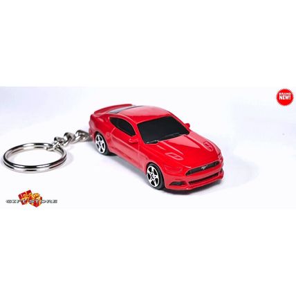 RARE KEYCHAIN RED FORD MUSTANG BLACK TINTED WINDOW CUSTOM Ltd GREAT GIFT