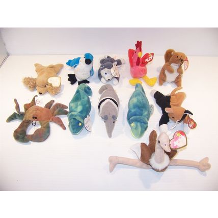 MCDONALDS TEENIE BEANIE BABIES LOT of 12 1993