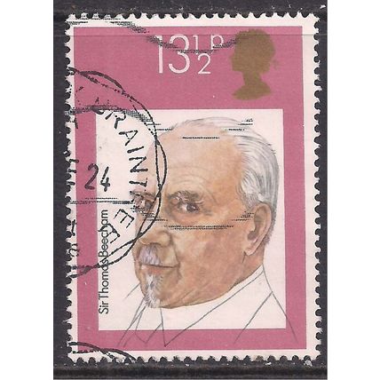 GB 1980 QE2 13 1/2p British Conductors SG 1131 used ( F1498 )