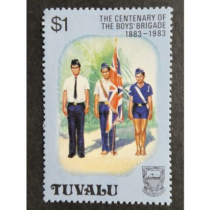 TUVALU 1983 Boys Brigade $1.00 SG223 Unmounted Mint