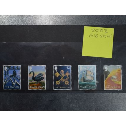 GB STAMPS Pub Signs set 2003 MNH ✅ ~~L@@K~~