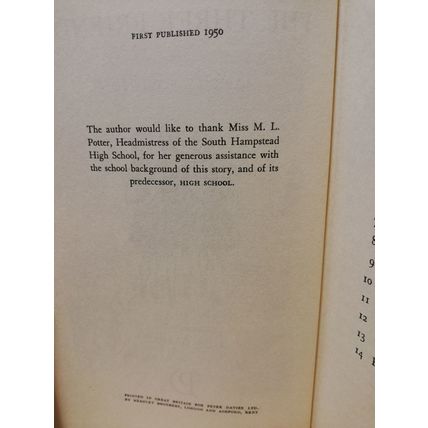 The Three Friends - Martha Robinson - First U.K Print - Hardback - 1950