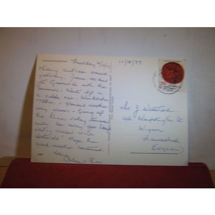 multiview, GARMISCH-PARTENKIRCHEN, GERMANY, used postcard 1977 postmark =