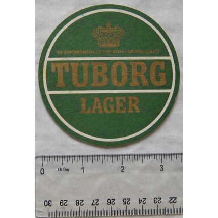 Beer Mat - Tuborg Lager