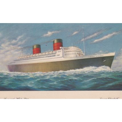 B314 CUNARD WHITE STAR - QUEEN ELIZABETH
