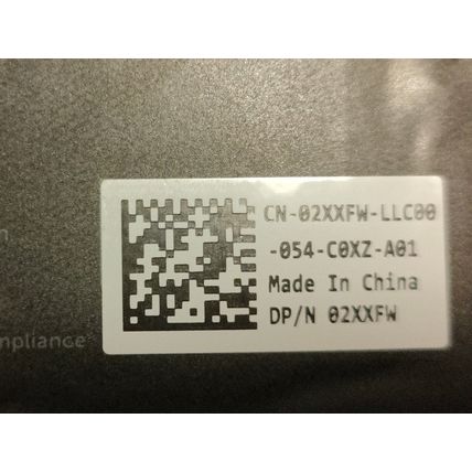 Used Genuine Original Dell XPS 13 9300 9310 52Wh BATTERY 2XXFW 722KK