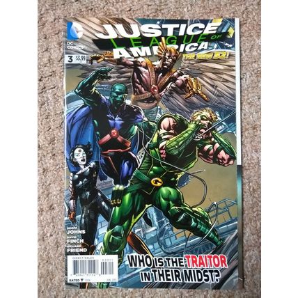 JUSTICE LEAGUE OF AMERICA # 3 (2013) DC COMICS (NM Condition)