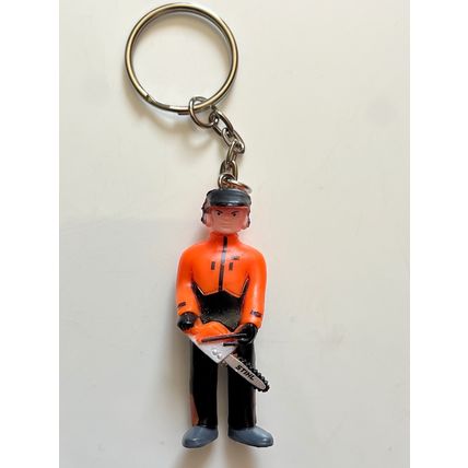 KEY RING - STIHL CHAINSAW MAN