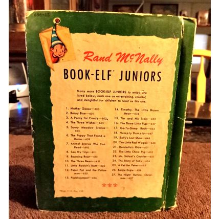 Junior Elf Book Series Benjie Engie By Louise Lawrence Devine 1950 Great Shape