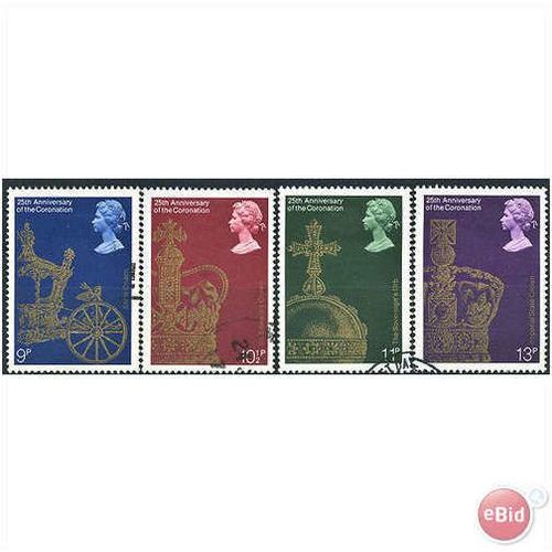 1978 Coronation Set SG1059-1062 Fine/Very Fine Used