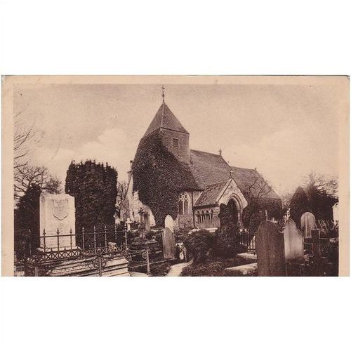 Hollington Church In The Wood Sussex Postcard (SX6082)