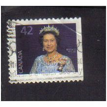 1985 canada queen elizabeth 11 42c f/u sg1162e