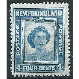 Newfoundland 1946 SG293 4c Light Blue Unmounted Mint ....