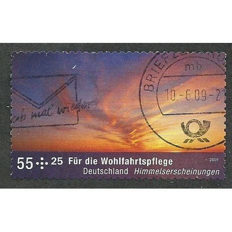 GER 2009 55c+ 25 (S/A) 'WELFARE FUNDS -CELESTIAL ' FINE USED (EBID51-317)