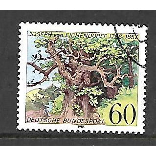 GERMANY 1988 60pf EICHENDORFF SG 2229 FINE USED
