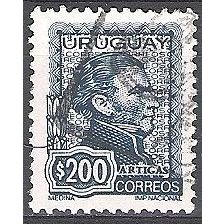 Uruguay 1972 Michel 1272 O Cote (2005) 0.30 Euro Général José Artigas
