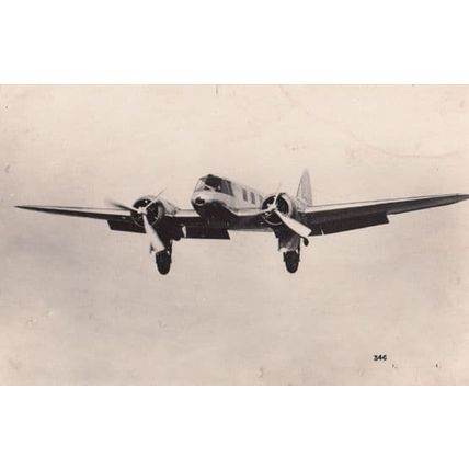 Bristol Britain First WW2 Plane Military Liverpool War 17 Real Photo Postcard