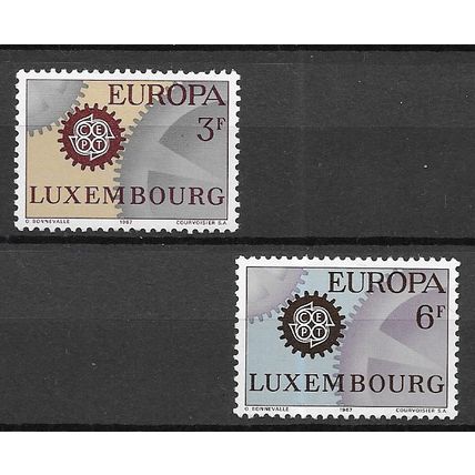 Luxembourg 1967 Europa MNH S.G. 798-799