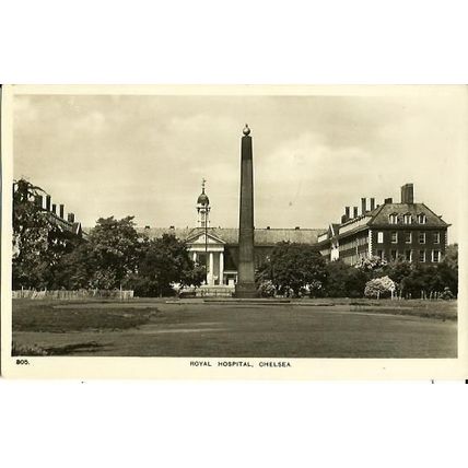 London CHELSEA Royal Hospital Postcard (Skilton 305)
