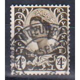 GB 1958 Wales 4d brown used SG W9