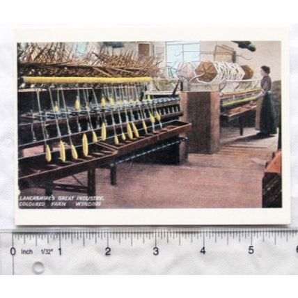 modern postcard Lancashires. Greatest Industry, Winding