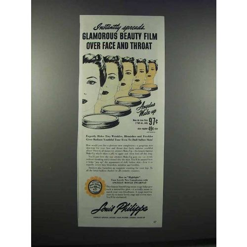 1944 Louis Philippe Angelus Rouge Incarnat Ad