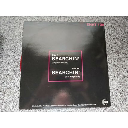 Hazell Dean ‎– Searchin' (I Gotta Find A Man) Red Transparent, White Labels