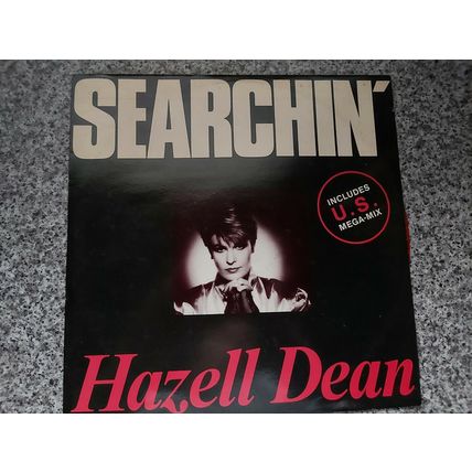 Hazell Dean ‎– Searchin' (I Gotta Find A Man) Red Transparent, White Labels