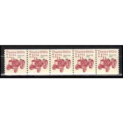 2127a 7.1c Tractor Very Fine MNH Dry Gum PNC 1/5 X0796