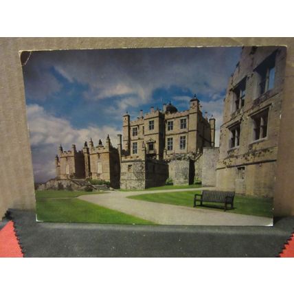 BOLSOVER CASTLE, DERBYSHIRE used vintage postcard Dept. of Enviroment 1972 =