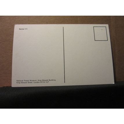 HENRY COURBOULD, unused postcard by National Postal museum =