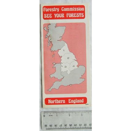 1976 Forestry Commission, See your Forests, Northern England