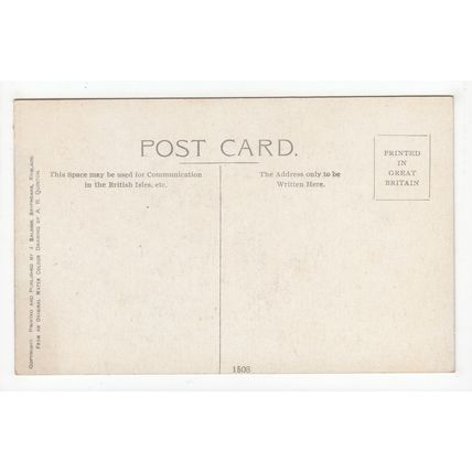 Box Hill Bridge Dorking Postcard Surrey Art A R Quinton 1508