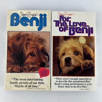 Benji The Dog VHS Video Tape Lot #1
