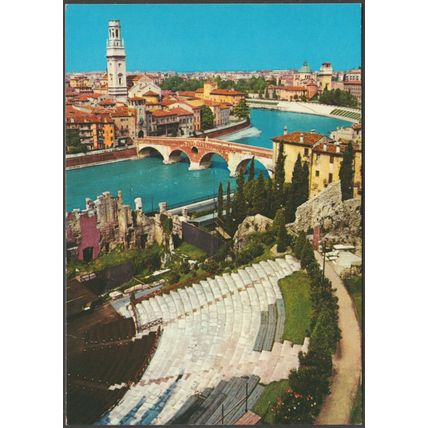 Teatro Romano, Verona, c.1960s - Randazzo Cartolina
