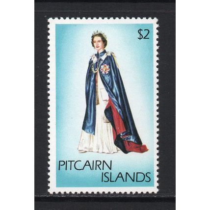 Pitcairn Island - 1977 - $2 Queen Elizabeth II (sg184), MNH
