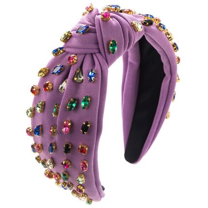 Baroque Women's Headband Embellished Jewelled Hairband Tiara Crown Wedding Party