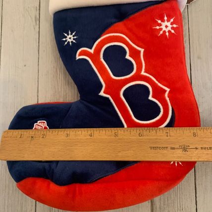 Boston Red Sox Christmas Stocking Team Beans Authentic Baseball XMAS MLB 10" NEW