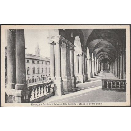 Primo Piano, Basilica o Palazzo della Ragione, Vicenza, c.1910 - PRM Cartolina