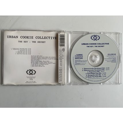 URBAN COOKIE COLLECTIVE - THE KEY: THE SECRET (UK AUDIO CD SINGLE, 1993)