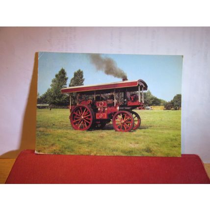 SHOWMAN'S STEAM ENGINE, THURSFORD COLLECTION, NORFOLK. unused postcard =