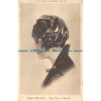 R136894 Cleo Madison. The Trey o Hearts. Trans Atlantic Film Company. 1915