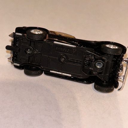 Cararama Hongwell Morgan Plus Eight Convertible 1/72 Hornby OO/HO Black mint