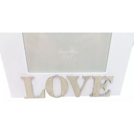 Hestia Love Photo Frame with Butterfly Detail Wooden 23.5 CM Gift Home Decor