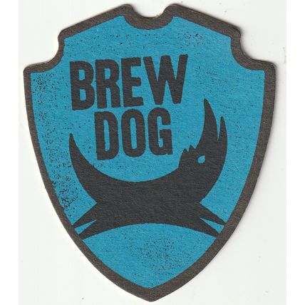 BEER MAT - BREWDOG - ON A MISSION - (Cat No 043) - (2016)
