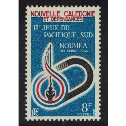 New Caledonia Music Publicity for Second South Pacific Games Noumea 1966 MNH