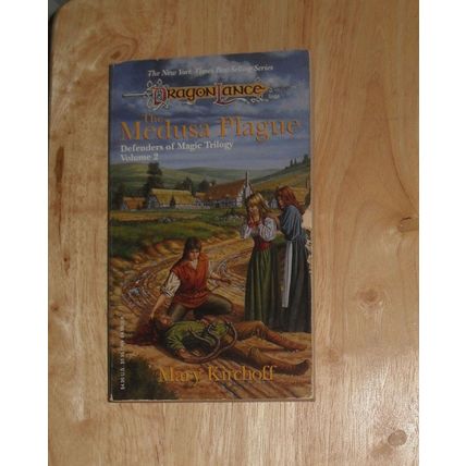The Medusa Plague by Mary Kirchoff PB Dragonlance | TSR 1994 | Good | Torn cover