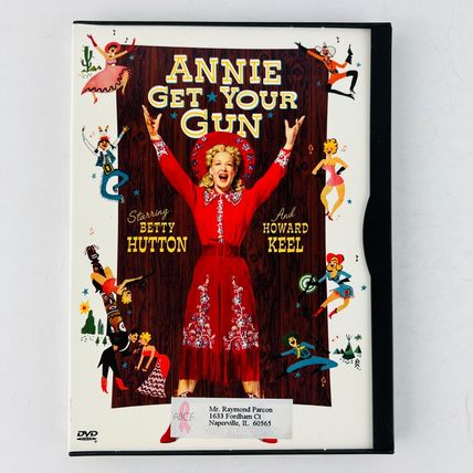 Annie Get Your Gun DVD Betty Hutton, Howard Keel, Louis Calhern