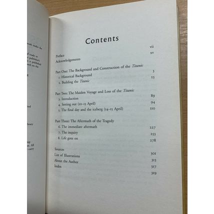 2009 1ST EDITION "LOST VOICE FROM THE TITANIC" ORAL HISTORY HARDBACK BOOK (P4)